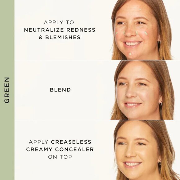 NIB ✅Tarte #GREEN Maracuja Creaseless Color Corrector ✨ New in Box - Picture 4 of 6